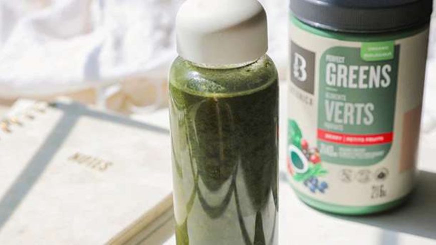 Recette de boisson verte hydratante